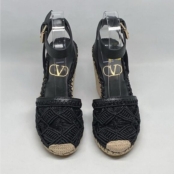 Valentino Garavani Marrakech Wedge Espadrille size 36 - Picture 2 of 11